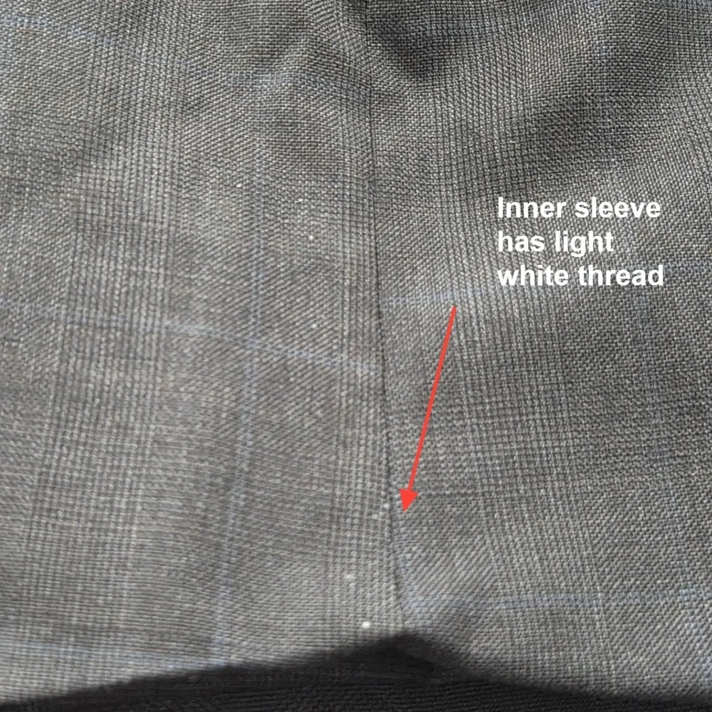 Lauren Ralph Lauren Wool Blazer Men 50R Charcoal Gray-Brown 100% Wool Windowpane